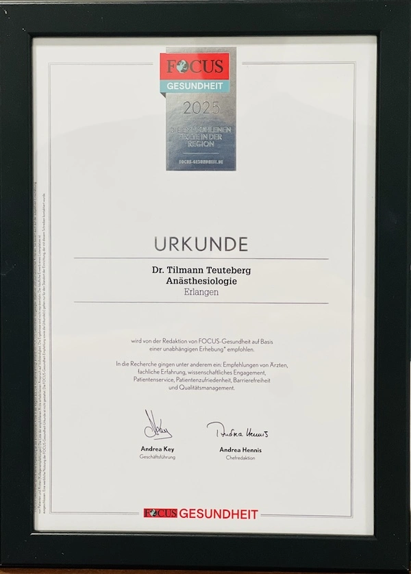 FOCUS Urkunde 2025
